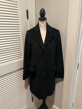 Ralph Lauren Black Classic Trench Coat